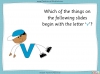 The Letter 'v' - EYFS Teaching Resources (slide 7/21)